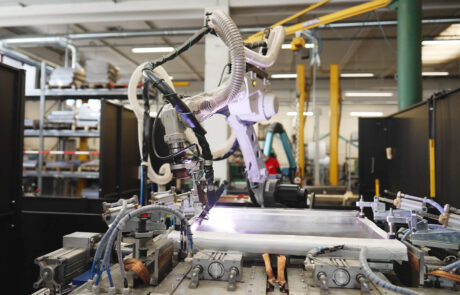 Unika Klamping & Welding RK Macchine Modular Cella semiautomatica di saldatura Dima robot automazione industriale-5